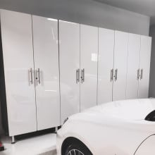 Ulti-mate Garage Cabinets in Starfire White