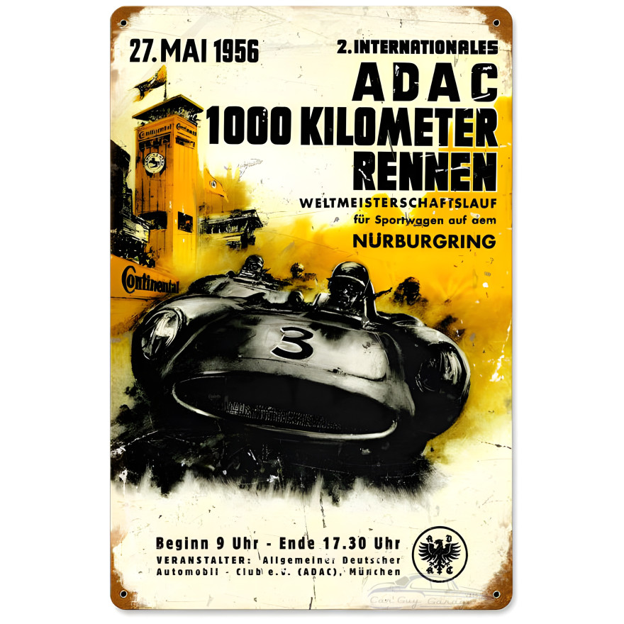 Adac Sign - 18" x 12"