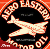 Aero Eastern Oil Signs