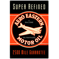 Aero Eastern Metal Sign - 24" x 36"