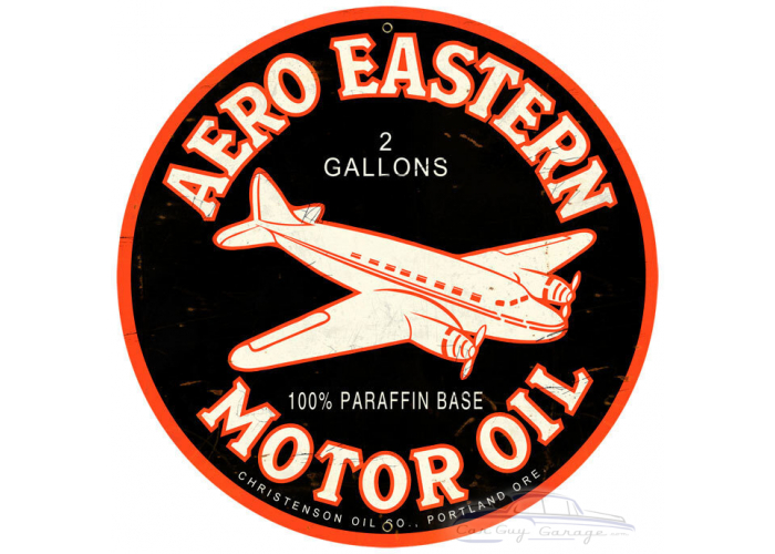 Aero Eastern Metal Sign