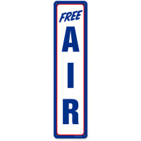 Air Mobil Metal Sign - 5" x 20"