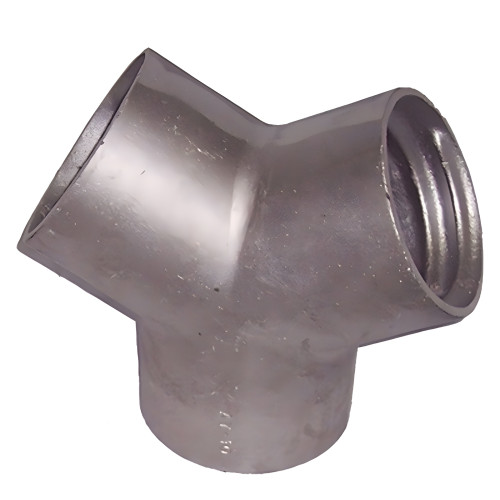 Aluminum Y Connector for 4" Exhaust Hose