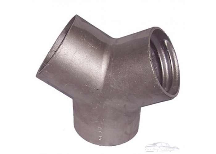 Aluminum Y Connector for 4" Exhaust Hose