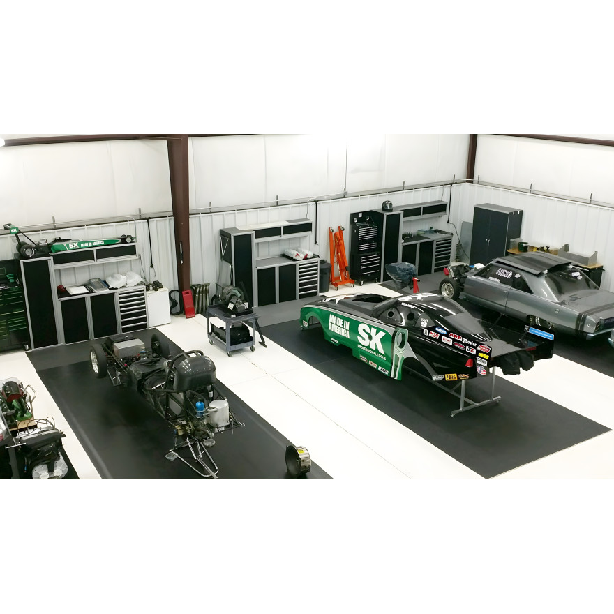 Aluminum Shop Bay Cabinets