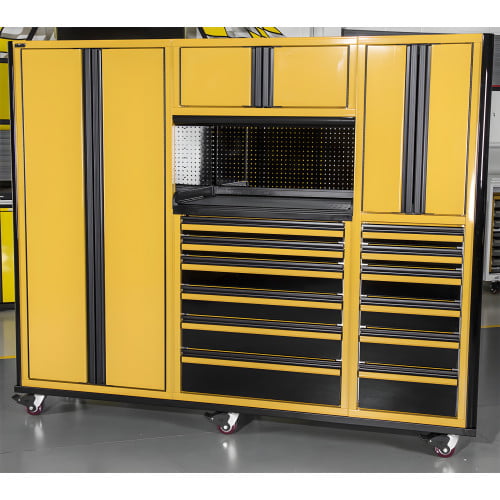 8ft wide 6.5 ft tall Custom Aluminum Tool Box