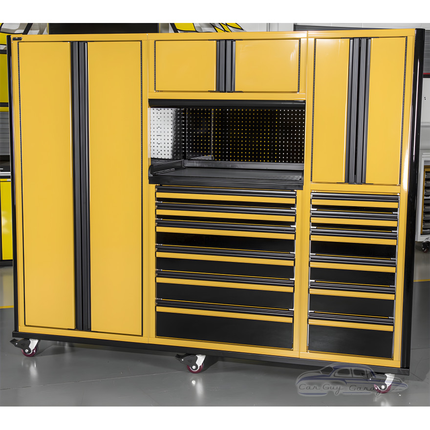 8ft wide 6.5 ft tall Custom Aluminum Tool Box