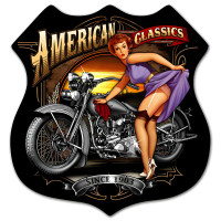 American Classics Metal Sign - 15" x 15"