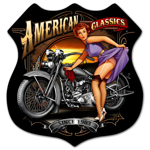 American Classics Metal Sign - 15" x 15"