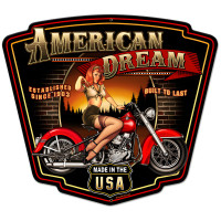 American Dream Metal Sign - 14" x 19"