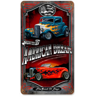 American Dream Metal Sign - 8" x 14"