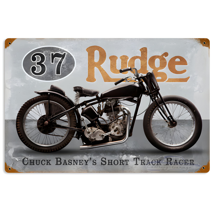 Basneys Rudge Sign - 18" x 12"