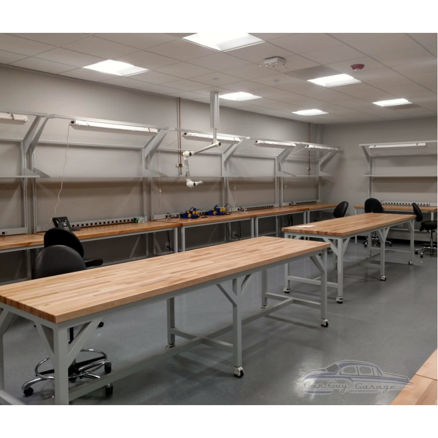 96" Long 1.75" Thick Maple Butcher Block Countertop 96" Long 1.75" Thick Maple Butcher Block Countertop