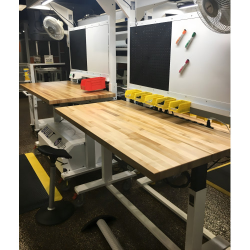 60" Long 1.75" Thick Maple Butcher Block Countertop