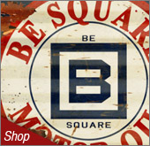 Be Square Motor Oil Signs