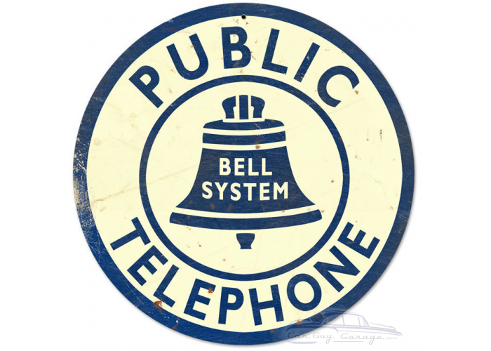 Bell Telephone Metal Sign