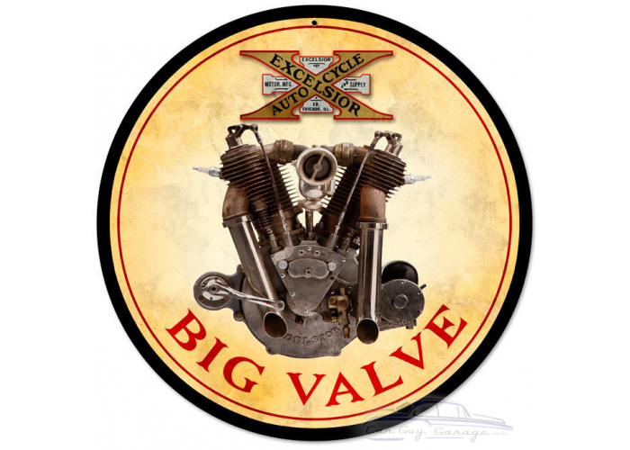 Big Valve Engine Sign