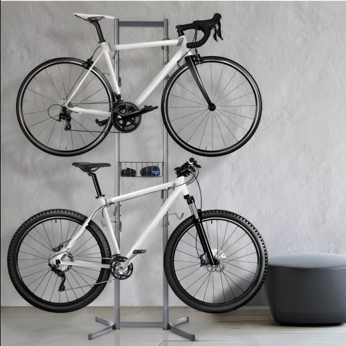 Free-Standing Four Bike Rack