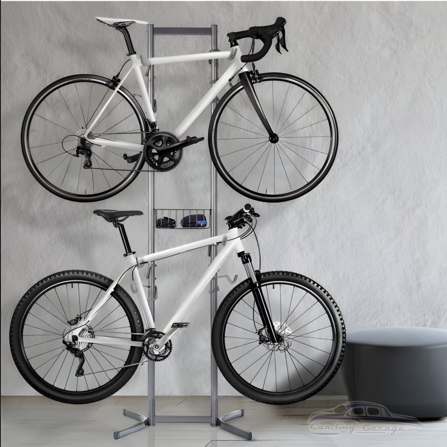 Free-Standing Four Bike Rack Free-Standing Four Bike Rack