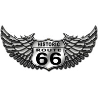 66 Bike Metal Sign - 30" x 15"