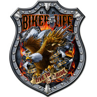 Bikers for Life Metal Sign - 18" x 24"