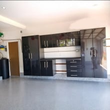 Ulti-mate Garage Cabinets in Midnight Black