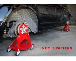 6 Bolt Car Dolly Roll Around Attachments