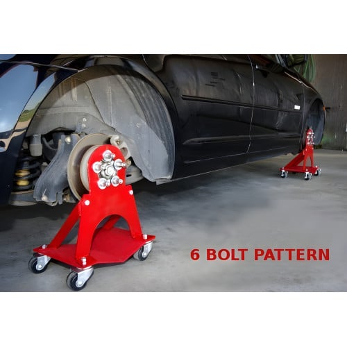 6 Bolt Car Dolly Roll Around Attachments