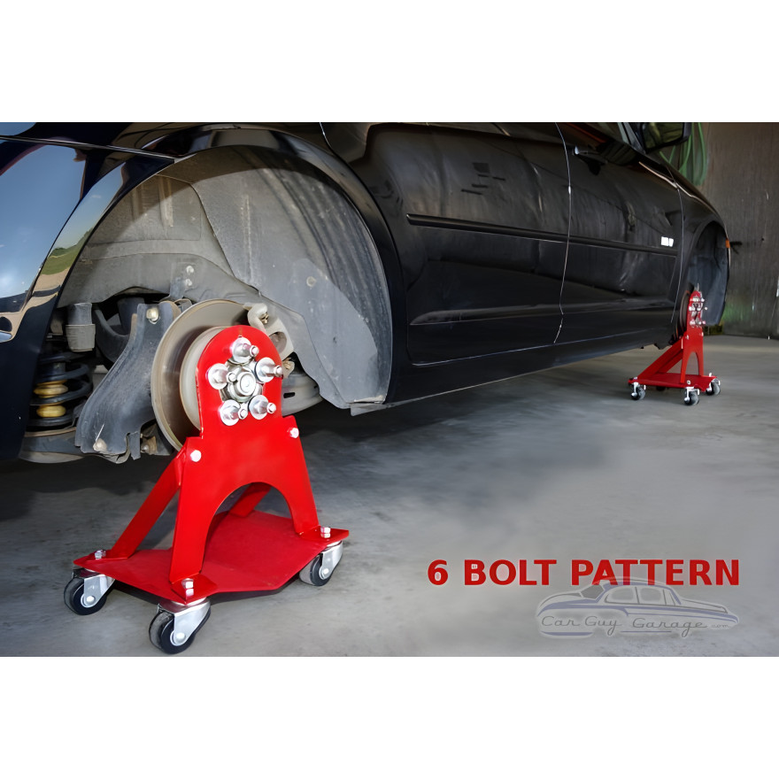 6 Bolt Car Dolly Roll Around Attachments 6 Bolt Car Dolly Roll Around Attachments