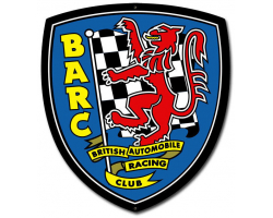 British Auto Racing Club Sign - 16" x 16"