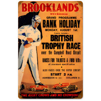 Brooklands Sign - 18" x 12"