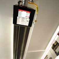 50,000 BTU Natural Gas Garage Tube Heater