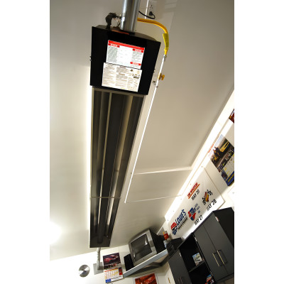 75,000 BTU Natural Gas Garage Heater Efficient Quiet Heat