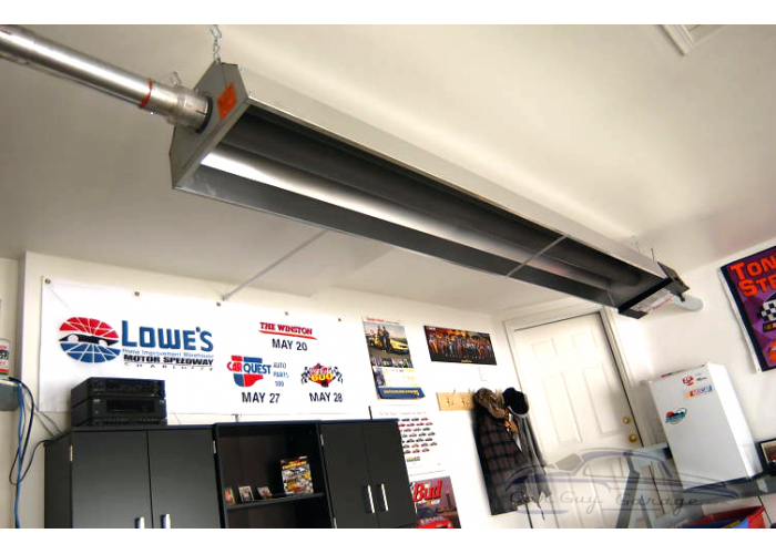 75,000 BTU Propane Garage Tube Heater