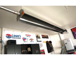 40,000 BTU Propane Garage Tube Heater