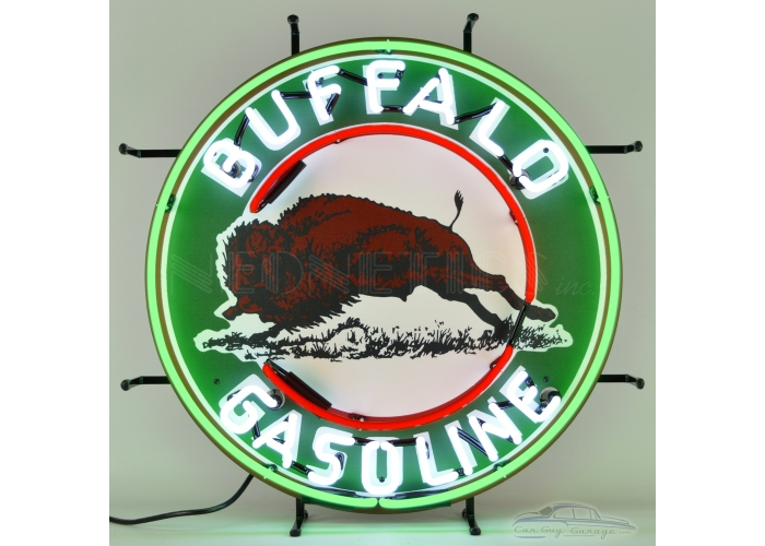Buffalo Gasoline Neon Sign