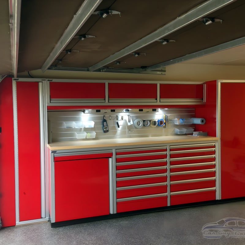 Garage Cabinet Information : Costs, Materials, Construction, Shipping and Styles