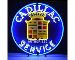 Cadillac Service Neon Sign
