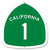 California Metal Sign - 16" x 16"