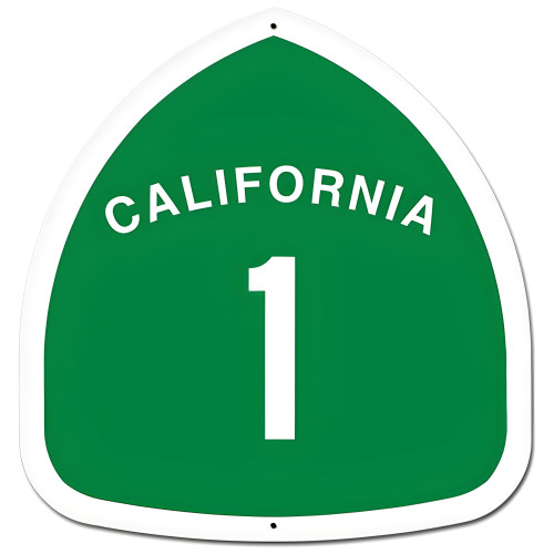 California Metal Sign - 16" x 16"