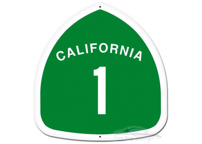 California Metal Sign