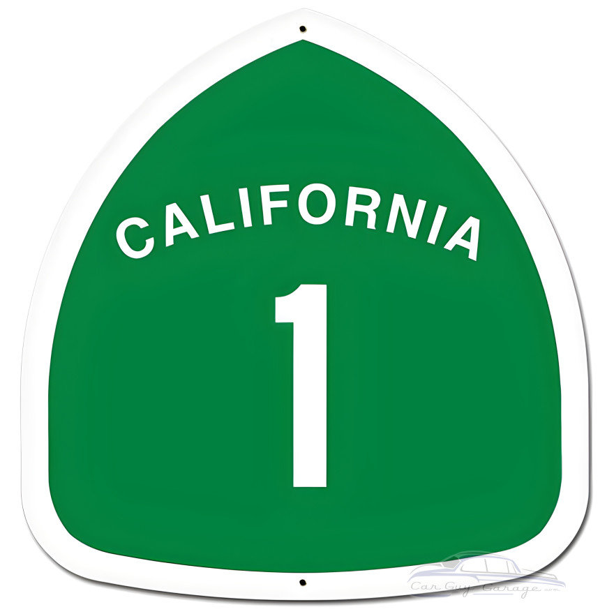 California Metal Sign - 16" x 16"
