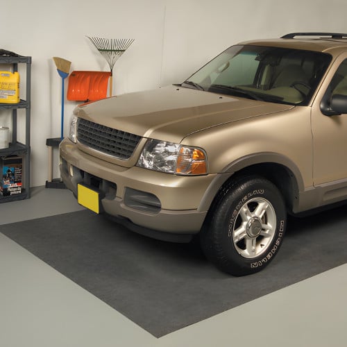 Washable Waterproof Fabric Garage Floor Mat