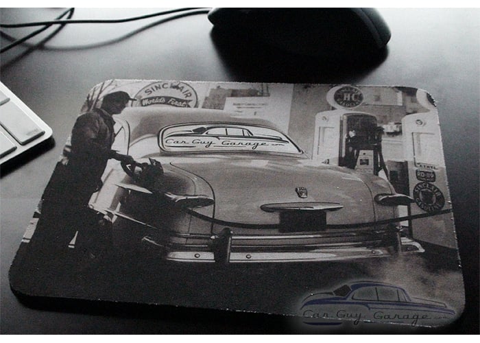 Car Guy Garage Mouse Pad