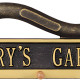 Cast Aluminum Personalized Wrench Coat Hanger