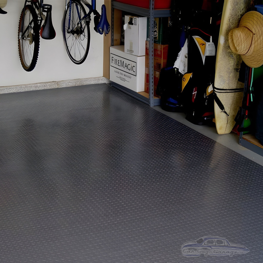 Thick Garage Floor Liner - Charcoal