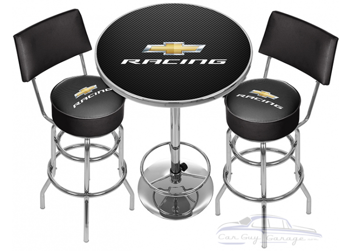 Chevrolet Racing 2 Stools and Table 