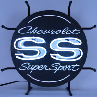 Chevrolet SS Super Sport Neon Sign - 17" Round