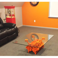 Chevy Engine Block Custom Color Coffee Table
