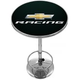 Chevrolet Bowtie Shop Stools with Backrest Blue or Black GB893, Chevy  Garage Bar Stools - California Car Cover Co.